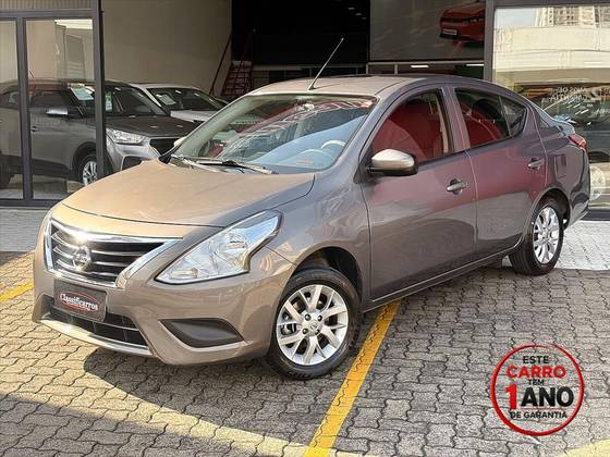 NISSAN VERSA 1.0 12V FLEX S 4P MANUAL NISSAN VERSA 1.0 12V FLEX S 4P MANUAL